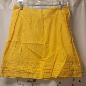 Bright Yellow Skirt